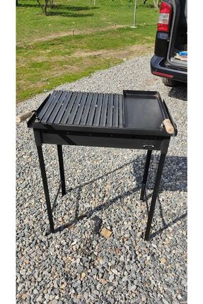 İklim 40-60 Sac Tava Oluklu Izgaralı Mangal Kokoreçlik Köftelik Izgara