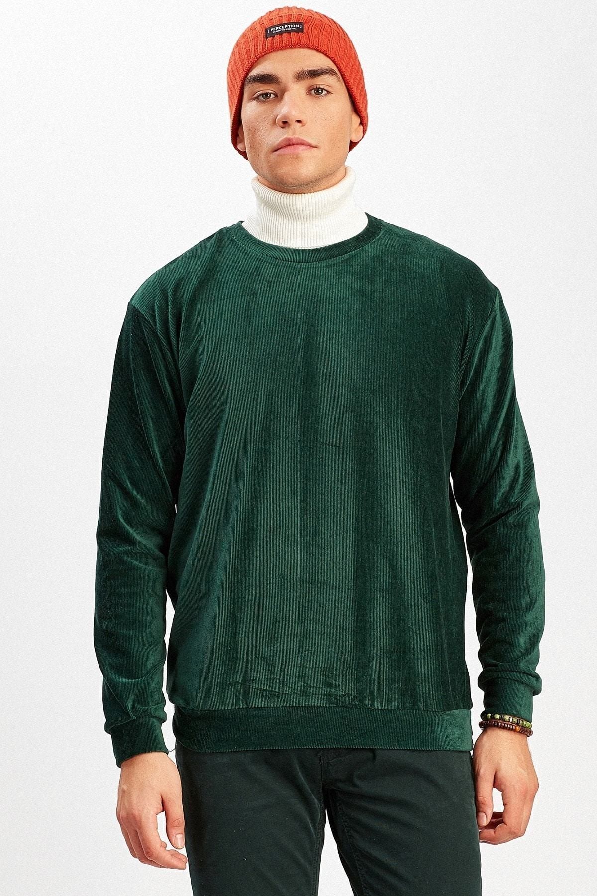 Yeşil Erkek Sweat