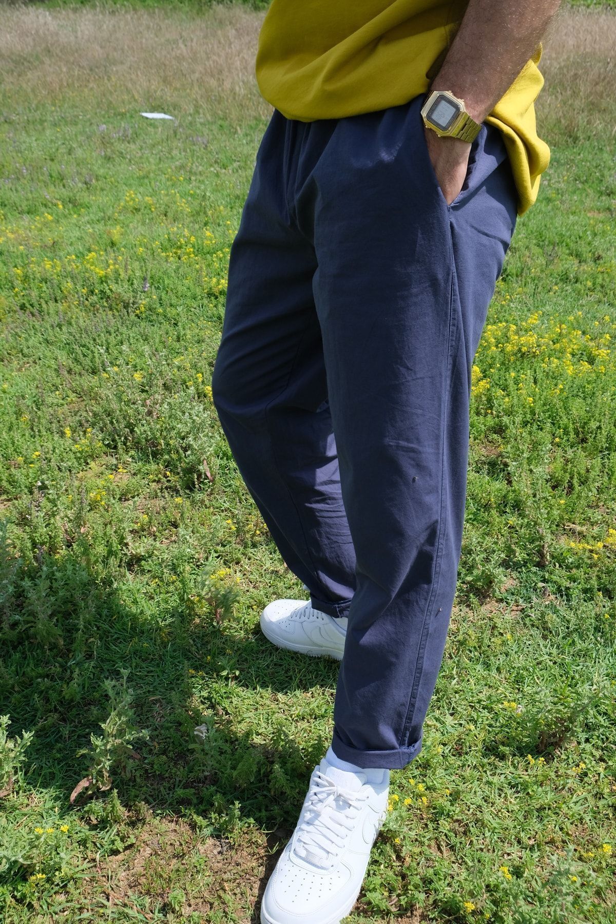 Lacivert Jogger Pantolon | ME19S610006