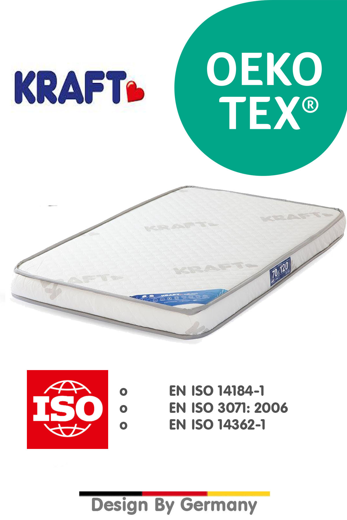 Kraft İşbir Comfort Plus 10 CM Oyun Parkı Yatağı