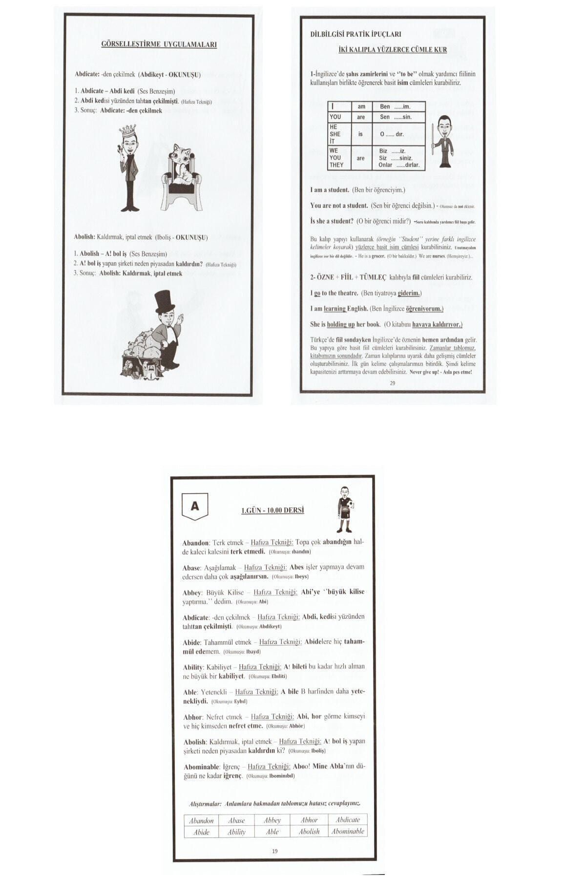Bayhan Yayıncılık-English Words with Memory Techniques and Jet English Size: 14x20cm) 4