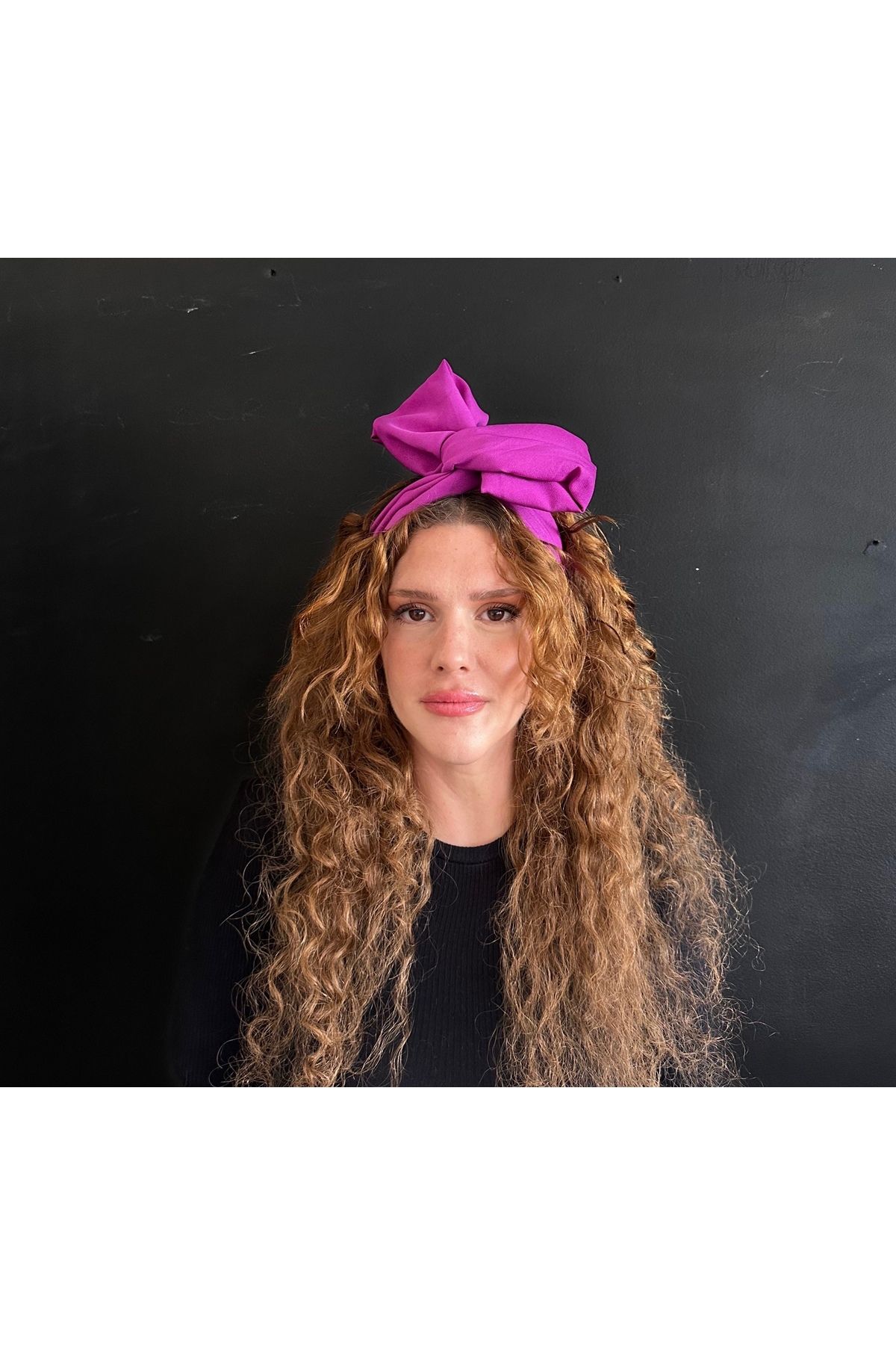 Bukiro Bandana Purple Wire - Design Elegant Femeie - O mărime