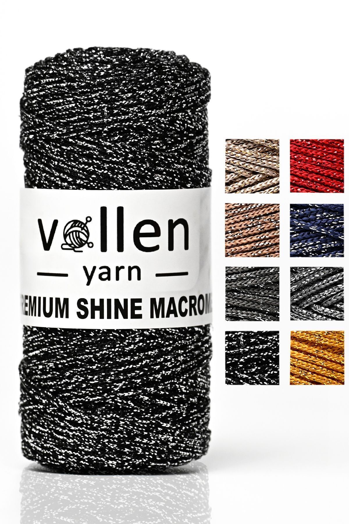 Premium simli 100Gr/150M  polyester  makrome çanta ipi , supla ipi,  bileklik ipi