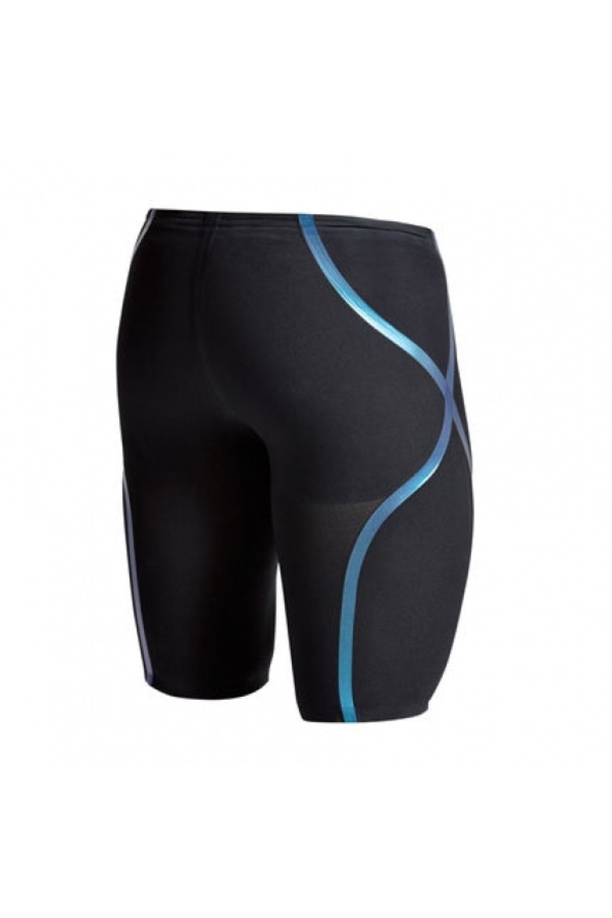 SPEEDO-Men's Black Racing Swimsuit Lzr Racer X Jammer 3