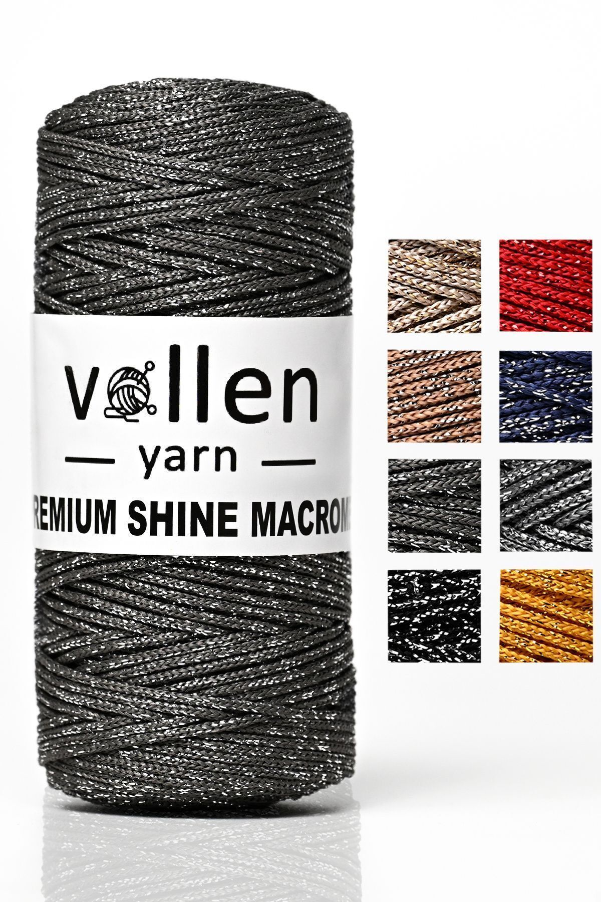 Premium simli 100Gr/150M  polyester  makrome çanta ipi , supla ipi,  bileklik ipi