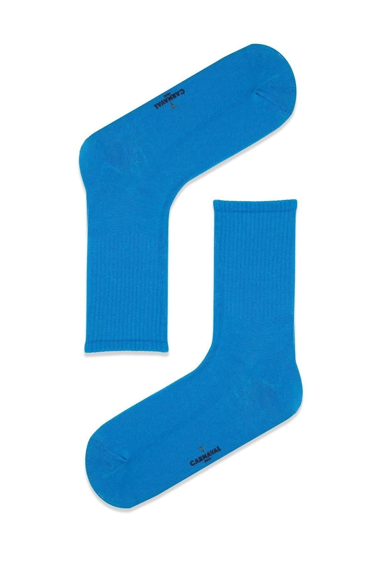 CARNAVAL SOCKS Șosete Sport Cu Modele Uni De Culoare Bleumarin Unisex - 37–44