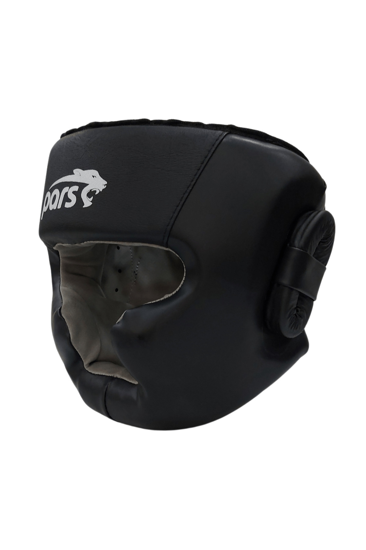 Pars Protec Tam Koruyucu Kapalı Antrenman Kaskı Siyah