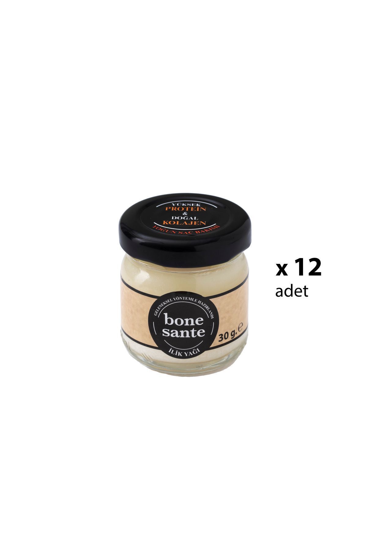 Bone Sante Saf İlik Yağı (30g x 12 Adet)