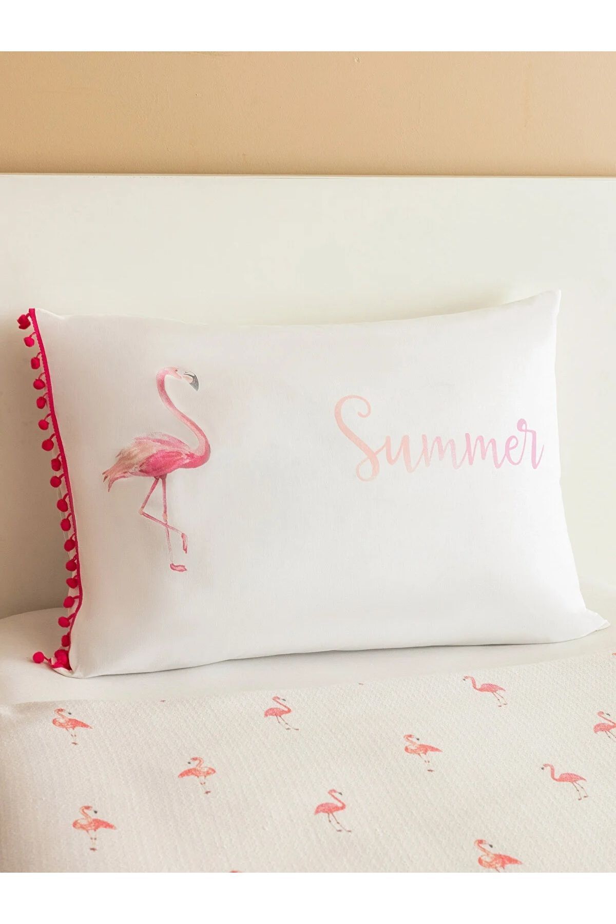 LC Waikiki-LCW HOME Flamingo Printed - Set unic Ranforce Pique 3