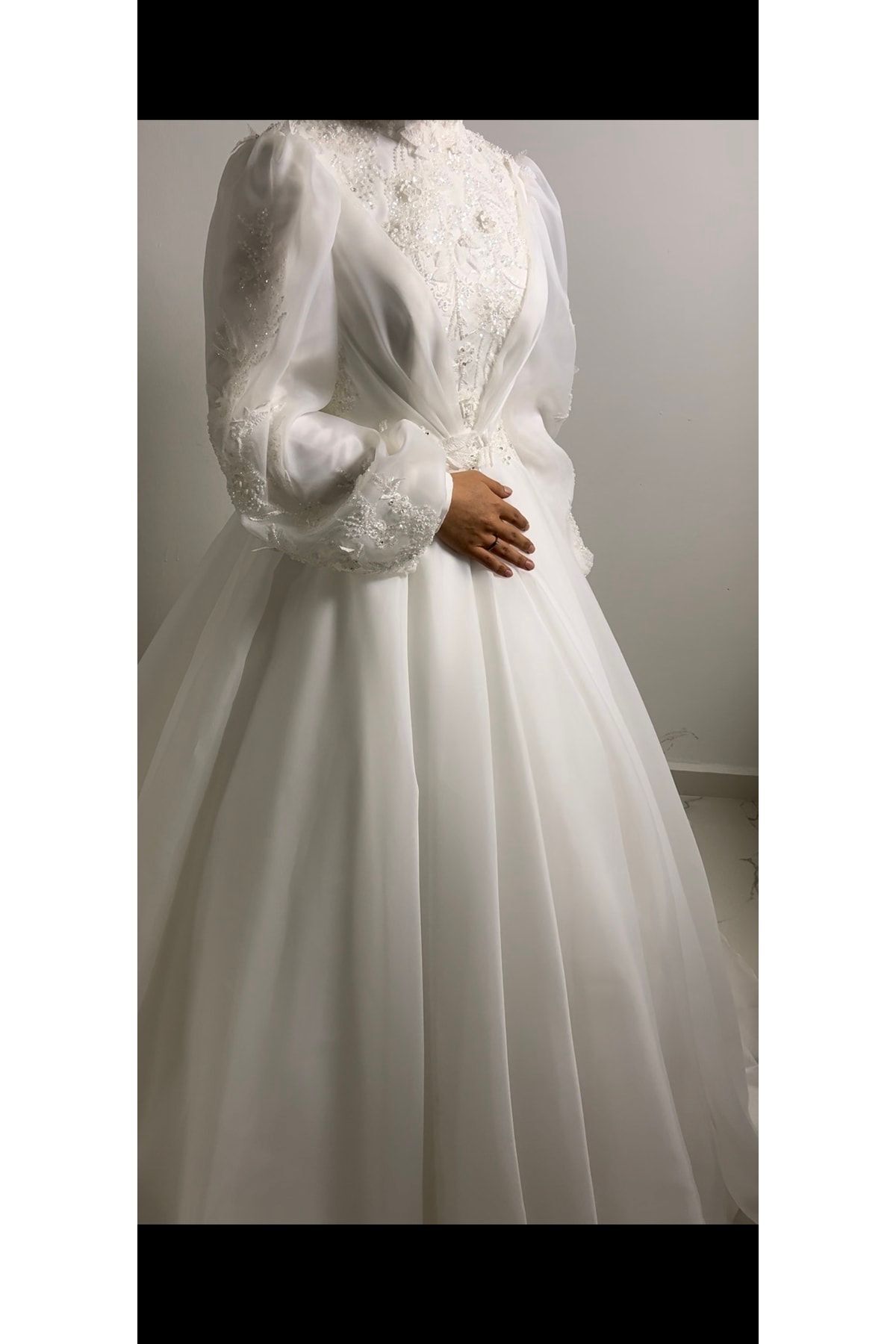 robe de mariée hijab