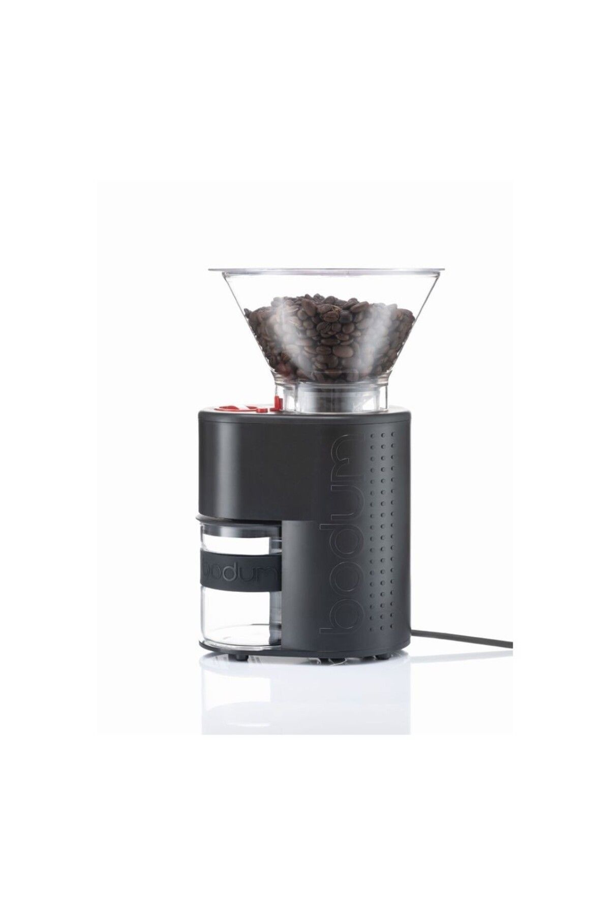 Bodum Bistro Elektrikli Kahve Öğütücü Borosilikat Cam Tutucu, French Press ve Espresso Uyumlu