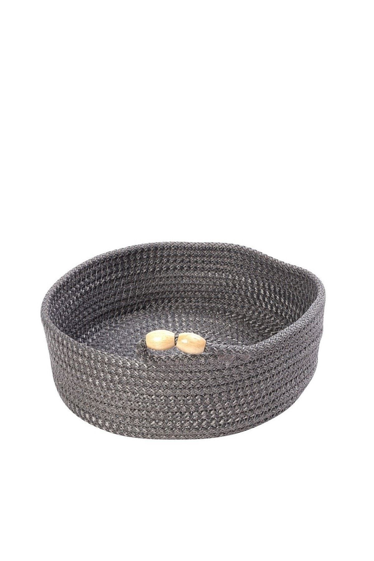 MONTİS HOME-Multi-Purpose Handmade Round Rope Presentation Organizer 1
