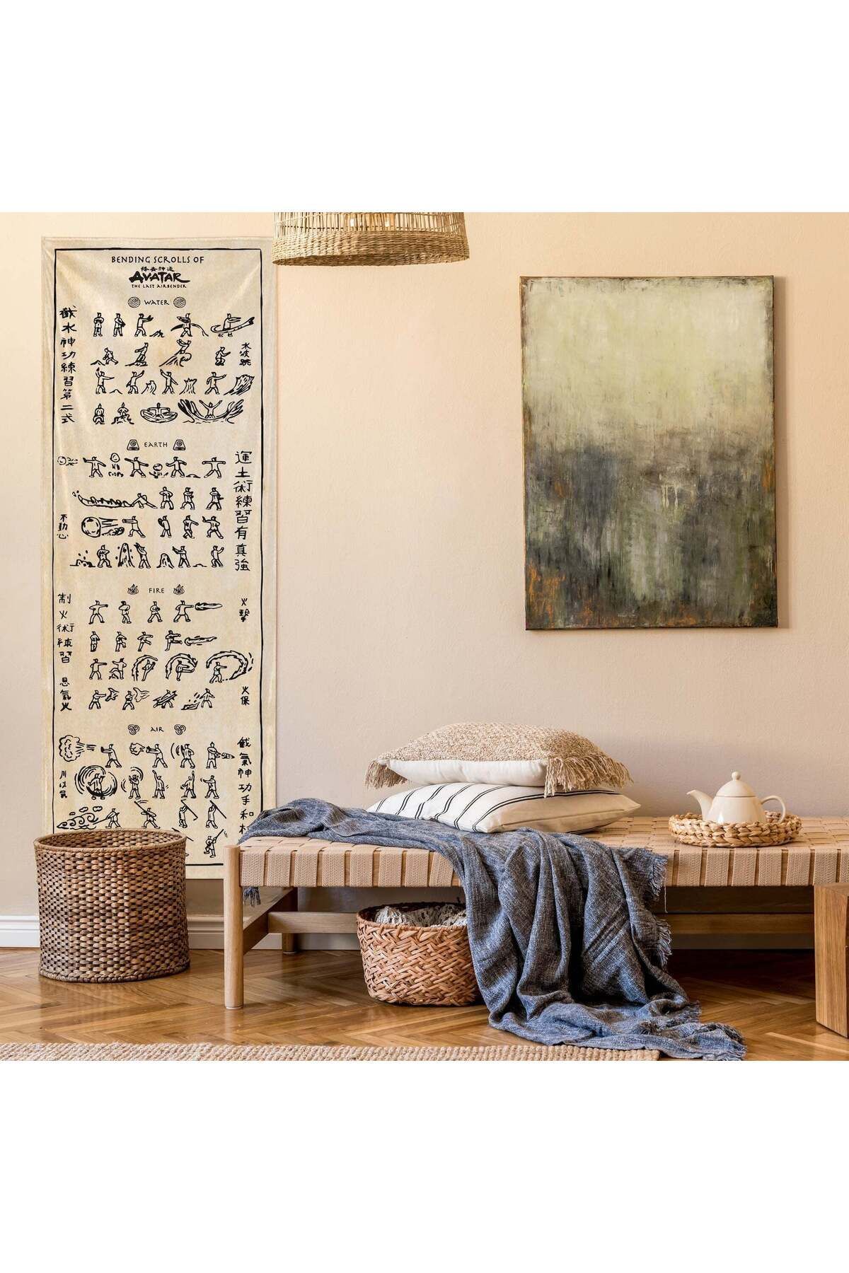The Lucid Lab-الصورة الرمزية The Last Airbender Bending Scrolls Wallcloth 3