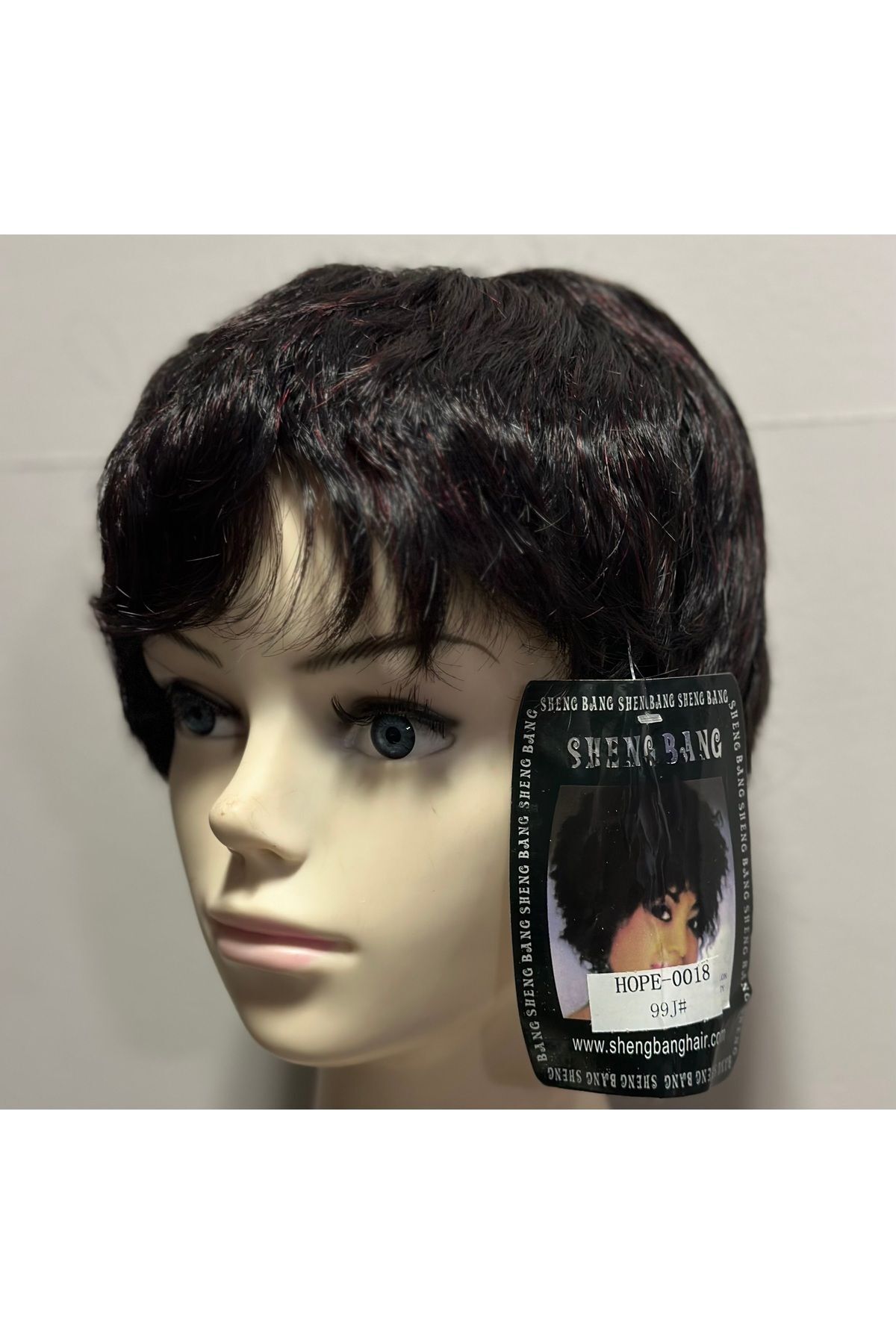 papatya peruk Siyah Kısa Modelli Peruk