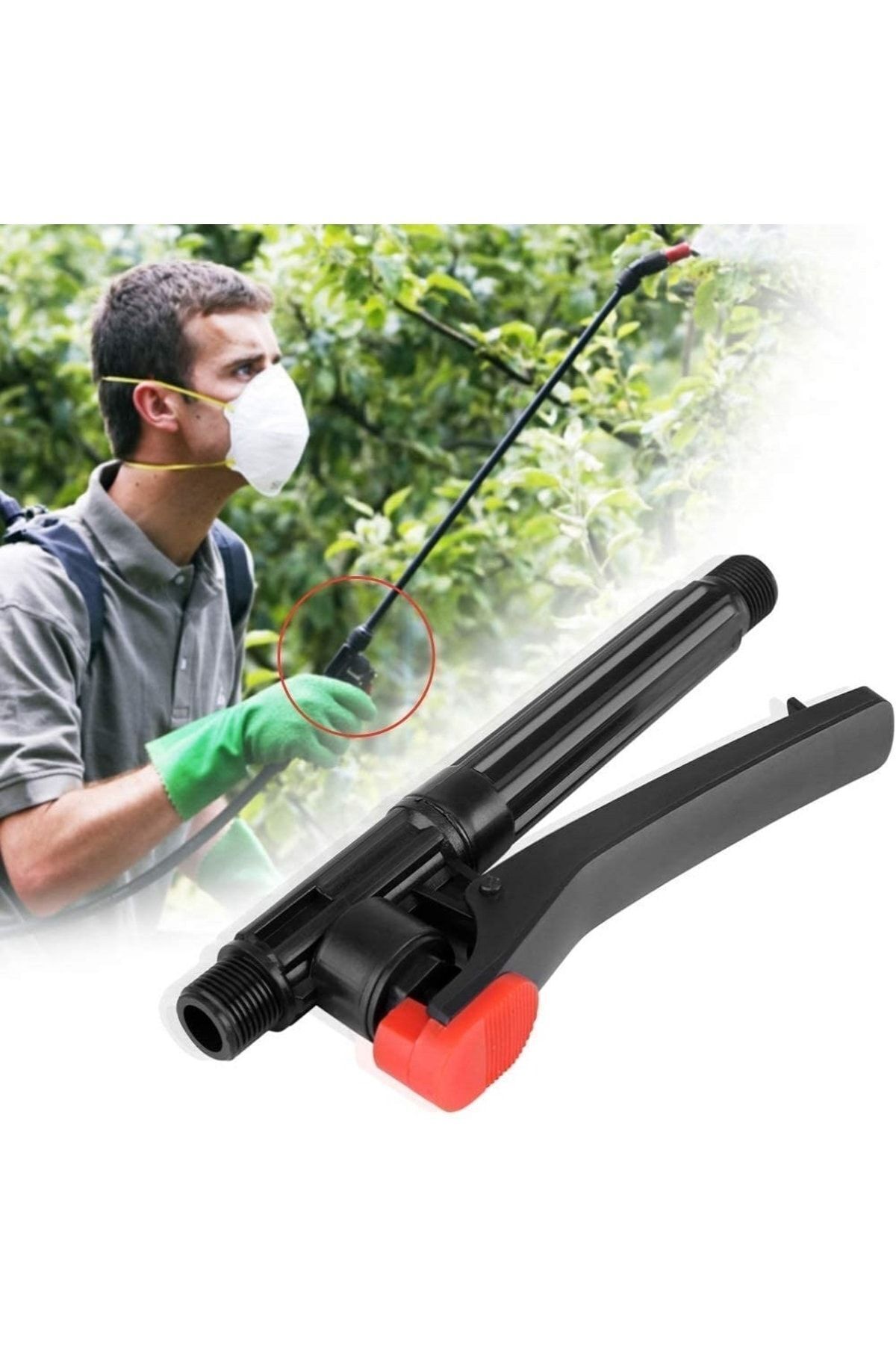 ZEMZEM Ilaçlama Pompası Kabze,plastik Tetik