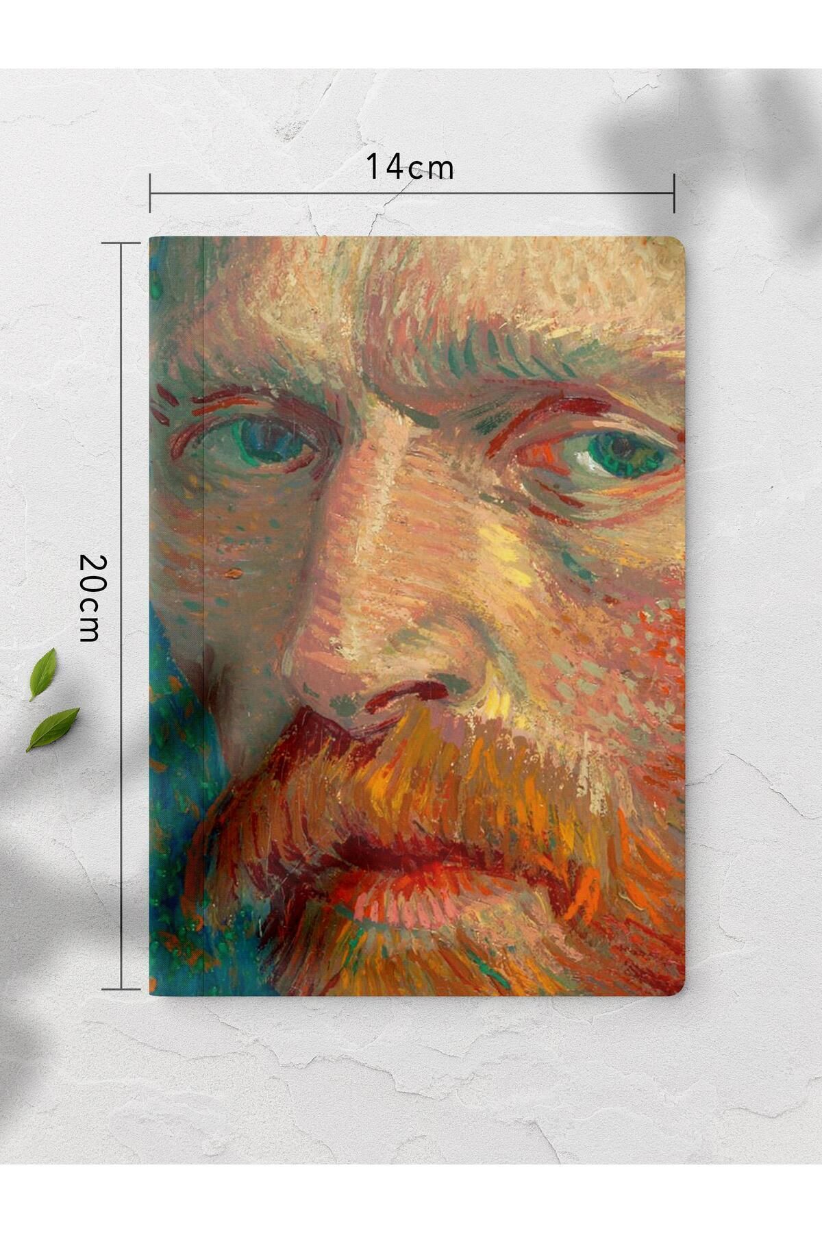 Postifull-Van Gogh Notebook - 4 Unlined Notebooks, Art Note, 64 Pages 14*21cm 4