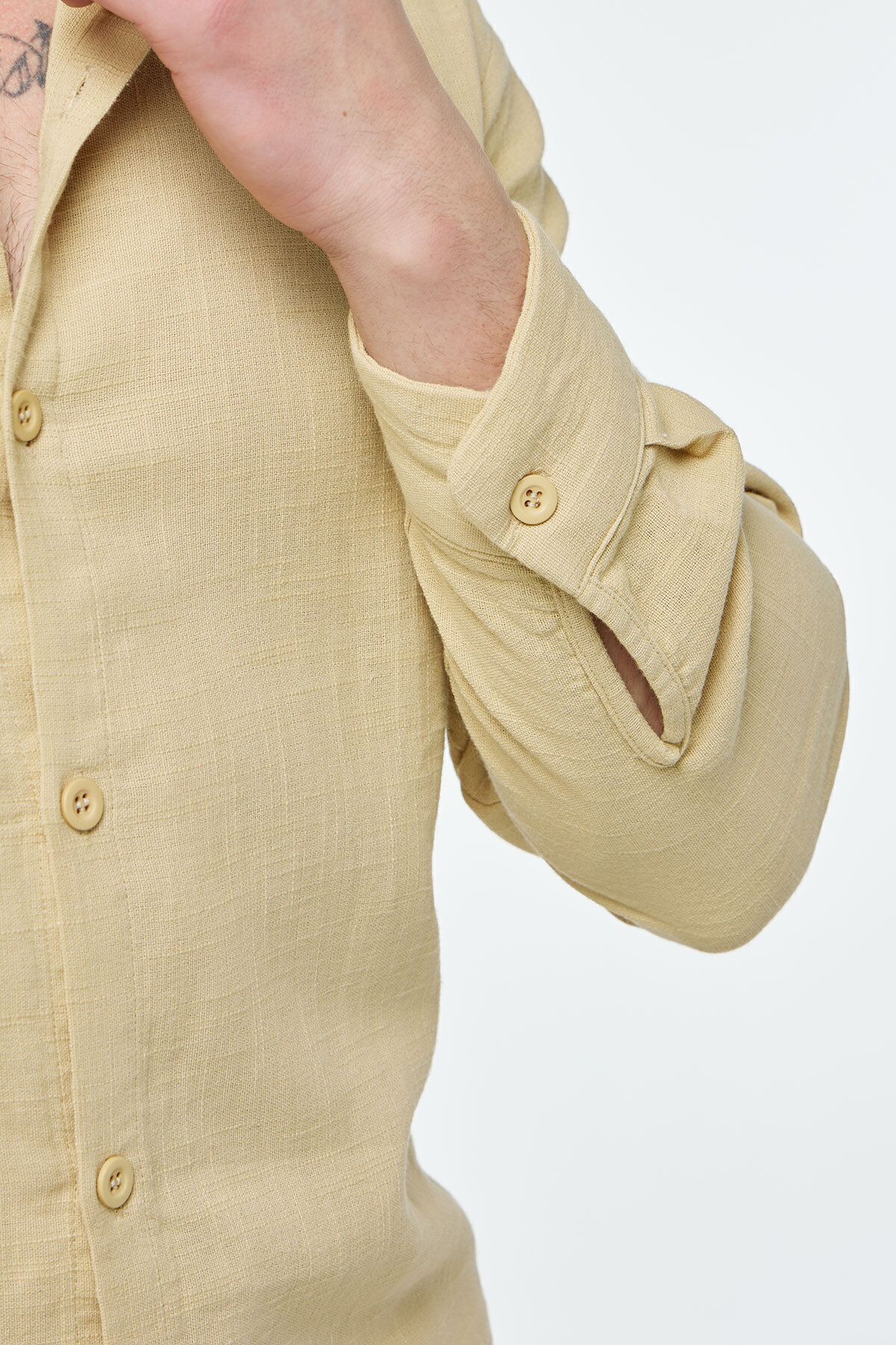 Quagga-Men's Summer Cotton Linen Set - Stylish and Comfortable Shirt and Pants Set 5