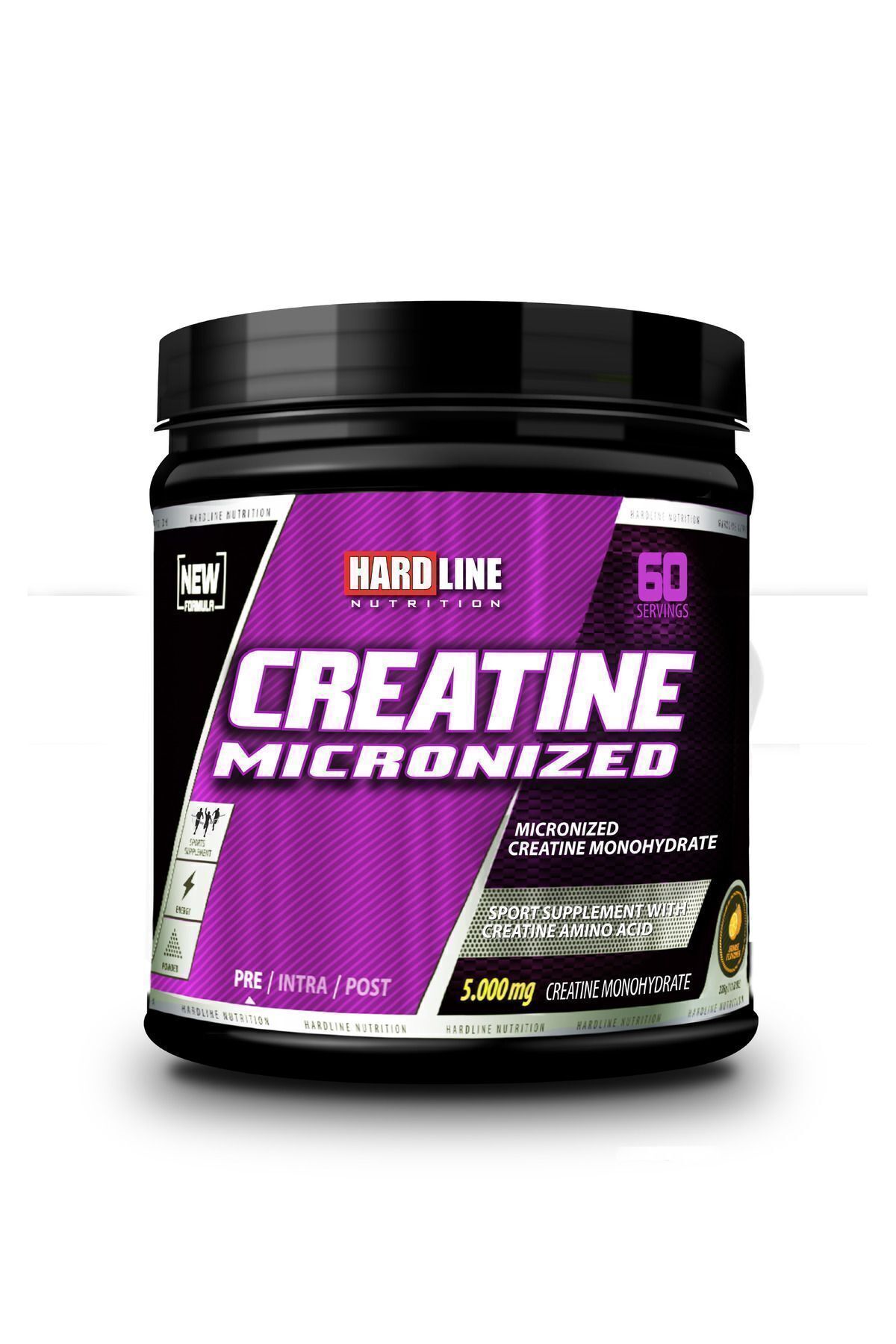 Hardline Kreatin Mikronize 336 gr 60 Servis Portakal Aromalı