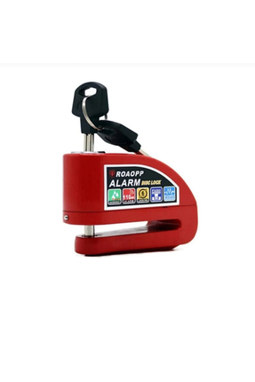 MATECHNO Alarmlı Disk Kilidi Motorsiklet Scooter Bisiklet ATV Sesli Alarm Yük...