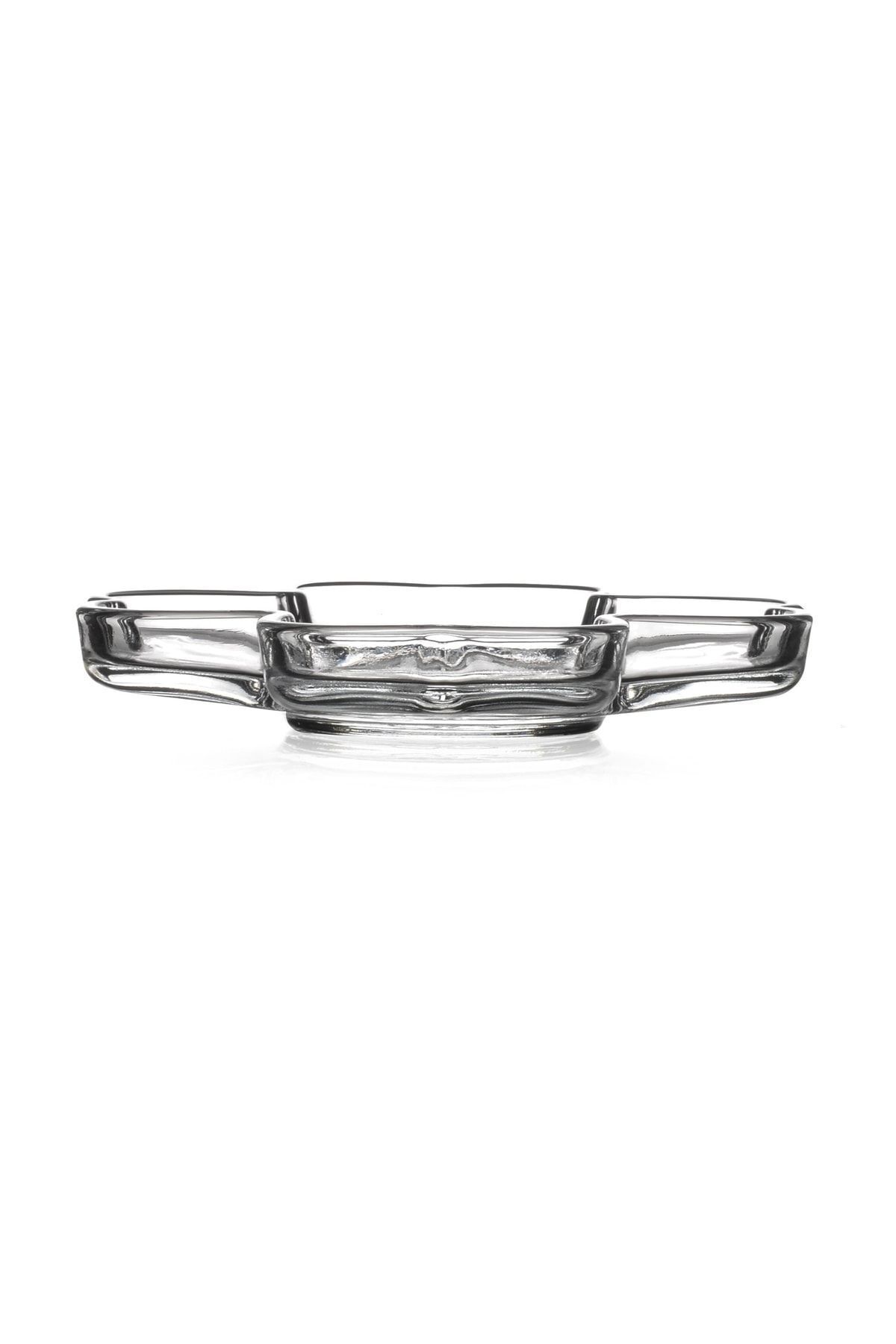 Paşabahçe-54521 Clover Glass 6-Piece Tea Plate Coasters 4