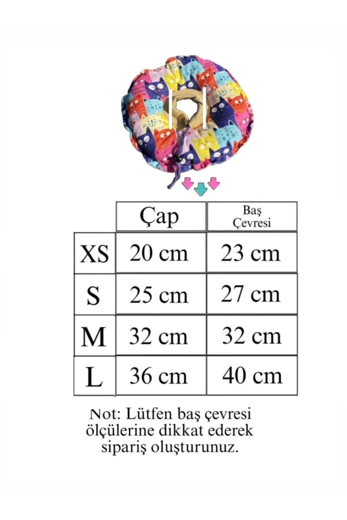 Petris-Elizabeth Collar Cat Dog Operation Neck Collar Pillow - Special Fabric Teddy Bears 2