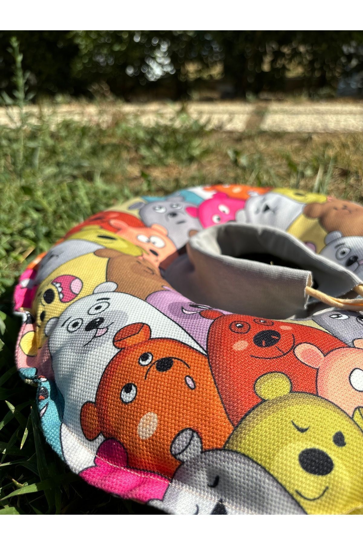 Petris-Elizabeth Collar Cat Dog Operation Neck Collar Pillow - Special Fabric Teddy Bears 4