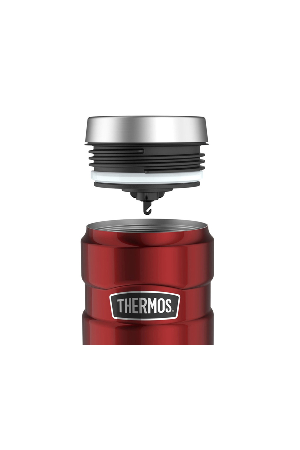 لیوان کینگ ضد زنگ 0.47 لیتر فنجان فلاسک کلاسیک رنگارنگ Thermos اورجینال - تصویر 5