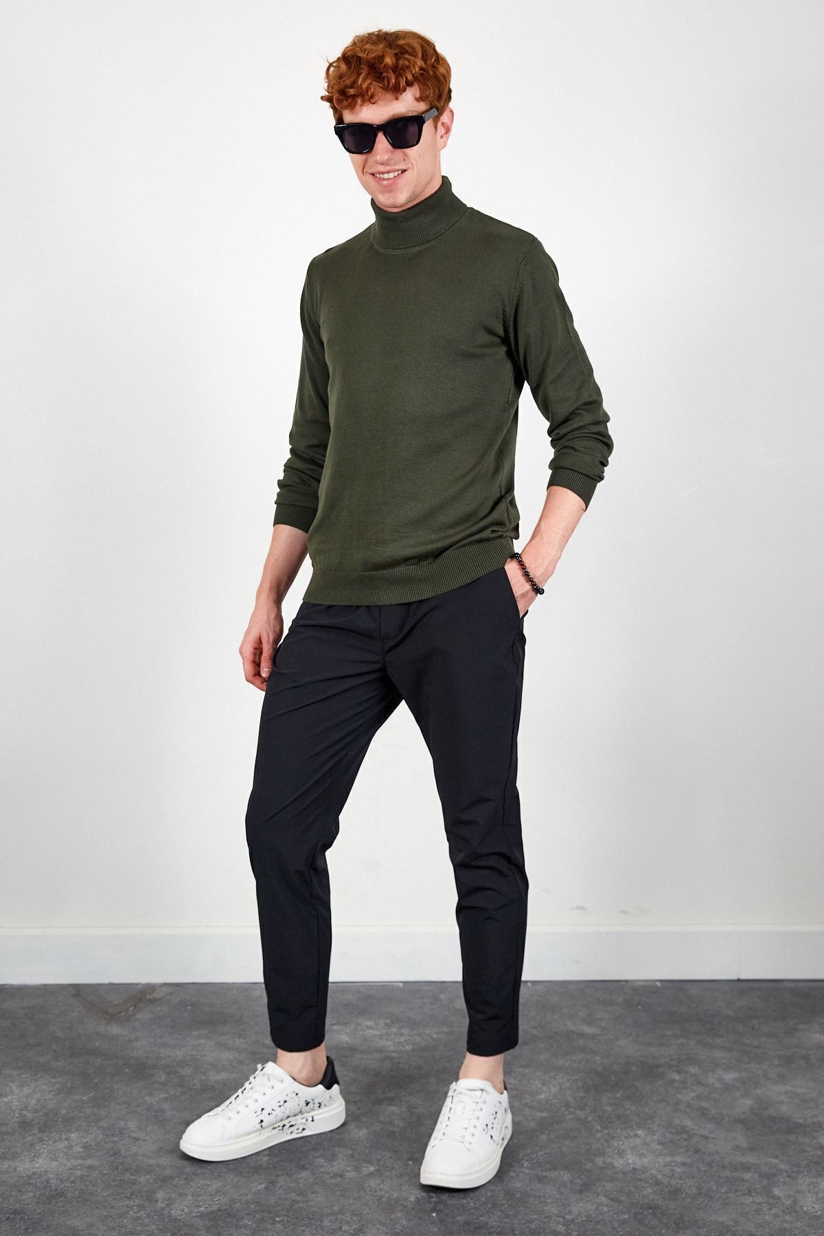 Siyah Jagger Erkek Pantolon | MES617801-01