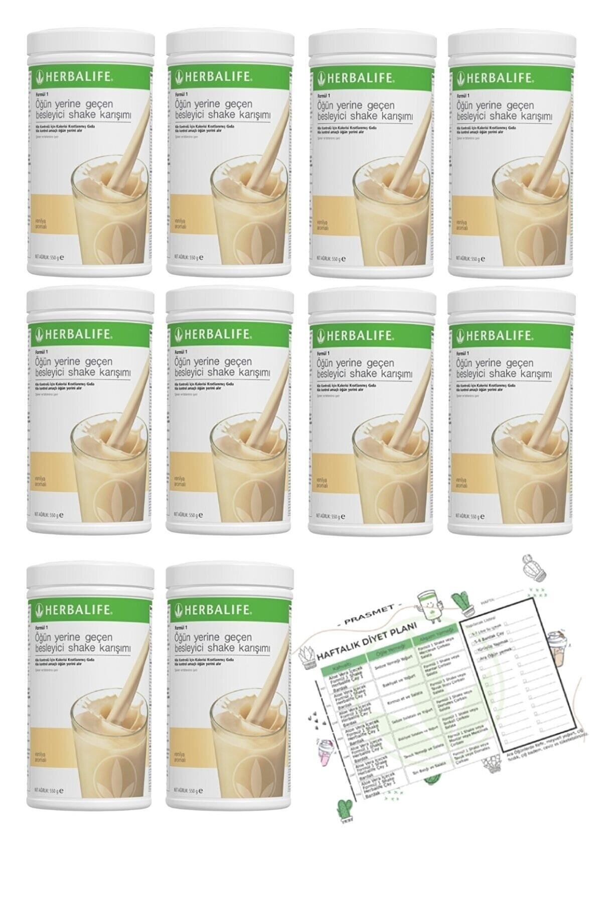 Shake Vanilla 5500 Gr 10 Pieces Diet List My Life Coach