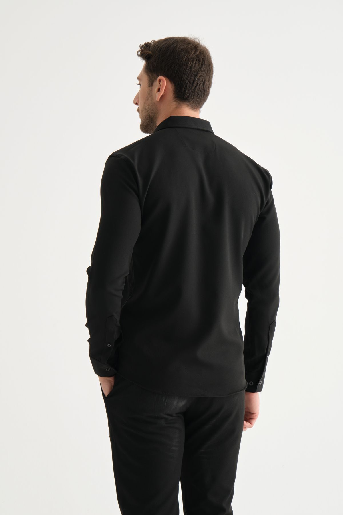 Redline-Men's Shirt - Flex Slim Fit, Soft Sweat, Easy IroninG, Breathable 6