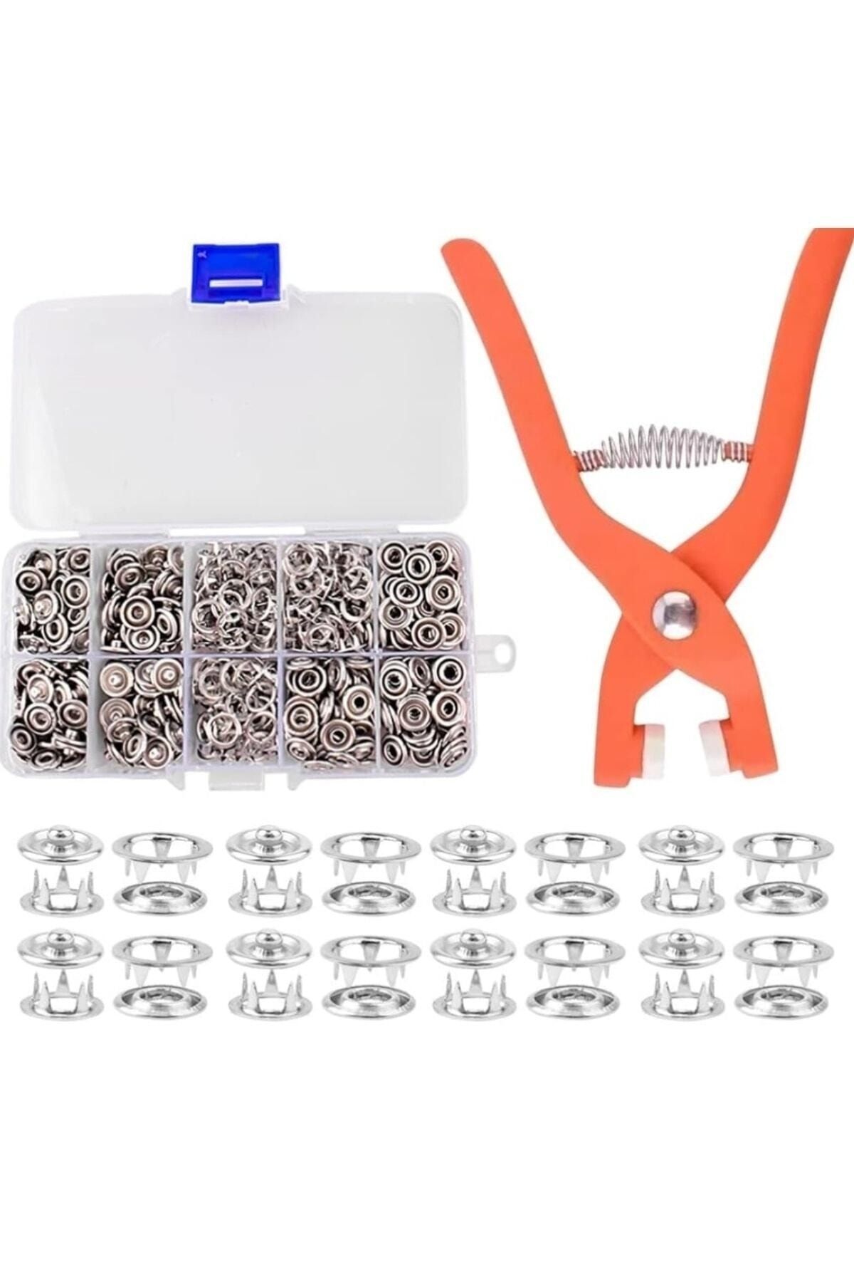 fırsatbizde Silikon Çelik Çıtçıt Pense ve Çıtçıt Seti, Çıtçıt Düğmeleri