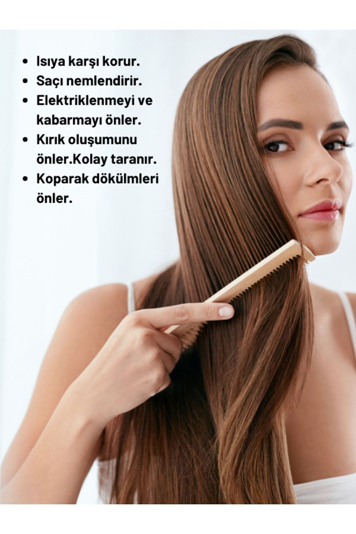Isıya Karşı Koruyuculu Onarıcı Keratin Sütü Saç Spreyi Double Acting Finisher Sprey 250ml — TK00112 — تصویر 4 از 5