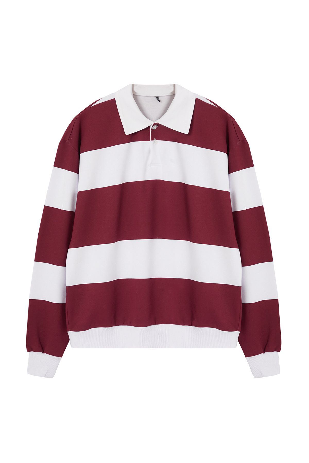 trendyol-man-mens-burgundy-striped-long-overs