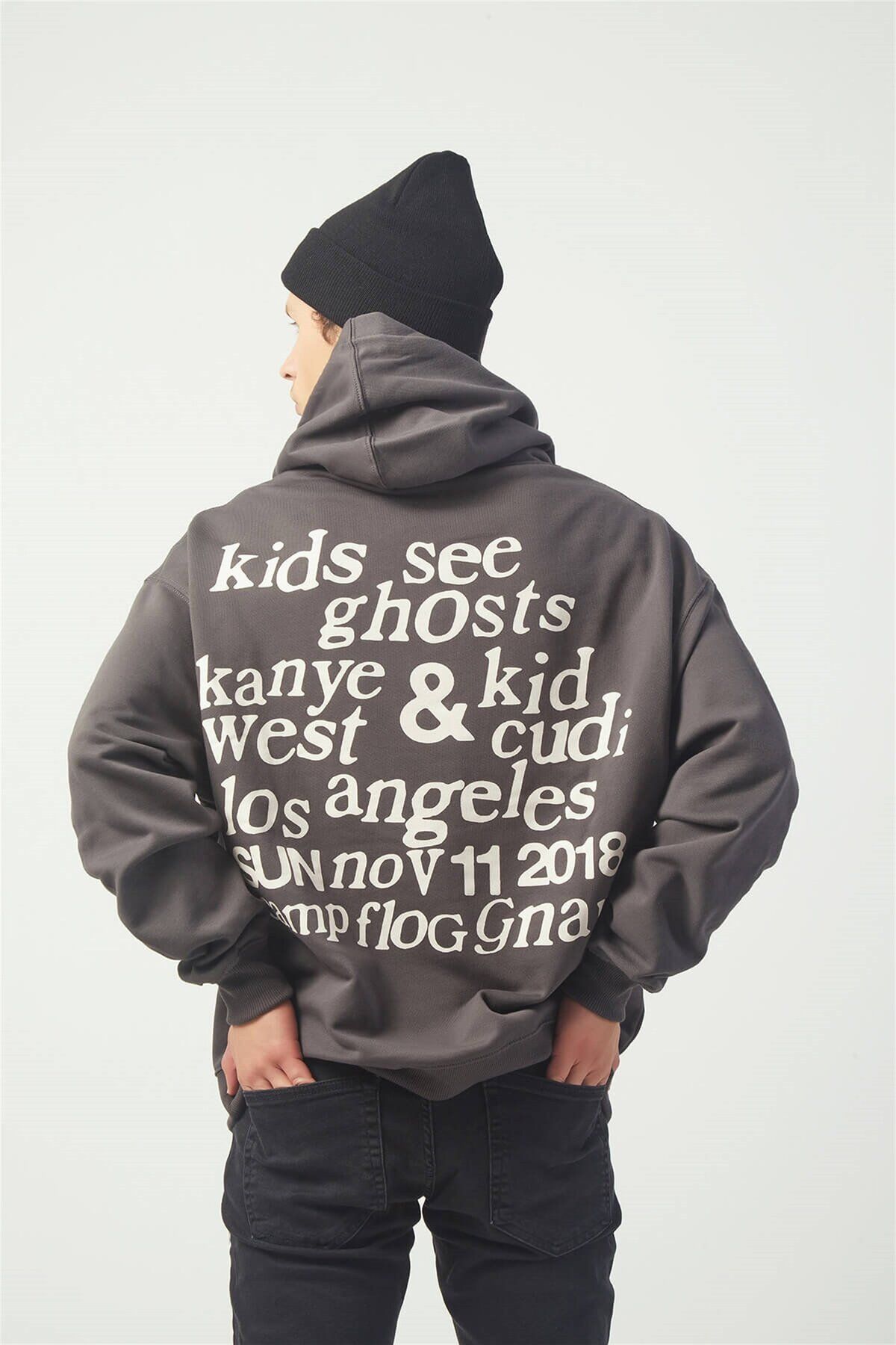 Trendiz Ksg Oversize Sweatshirt Hoodie Koyugri Tr30022 Trendyol