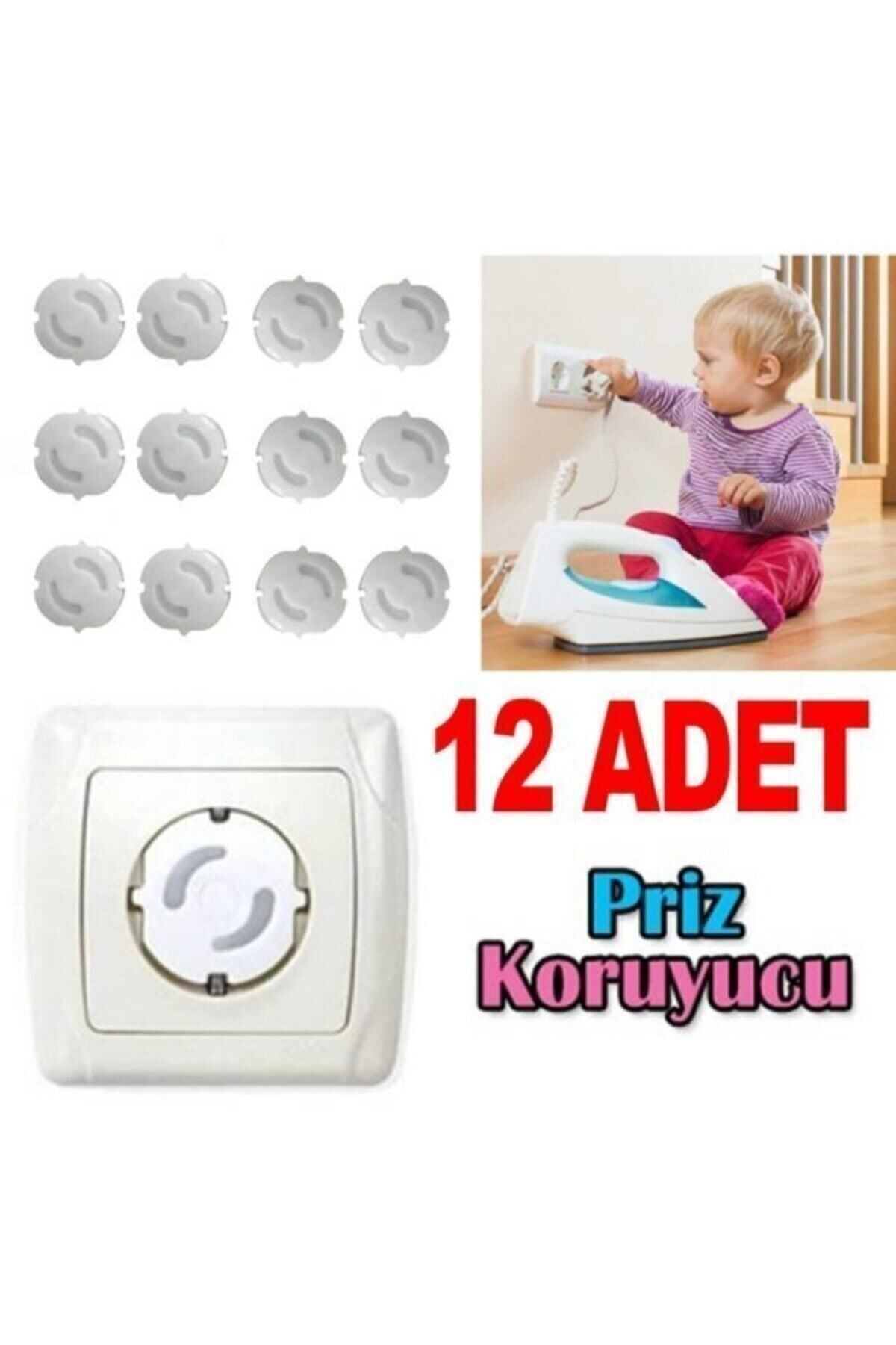 Genel Markalar 12'li Herfie Bebek Çocuk Priz Güvenliği Priz Kapağı fotoğrafı 3 (önizleme)