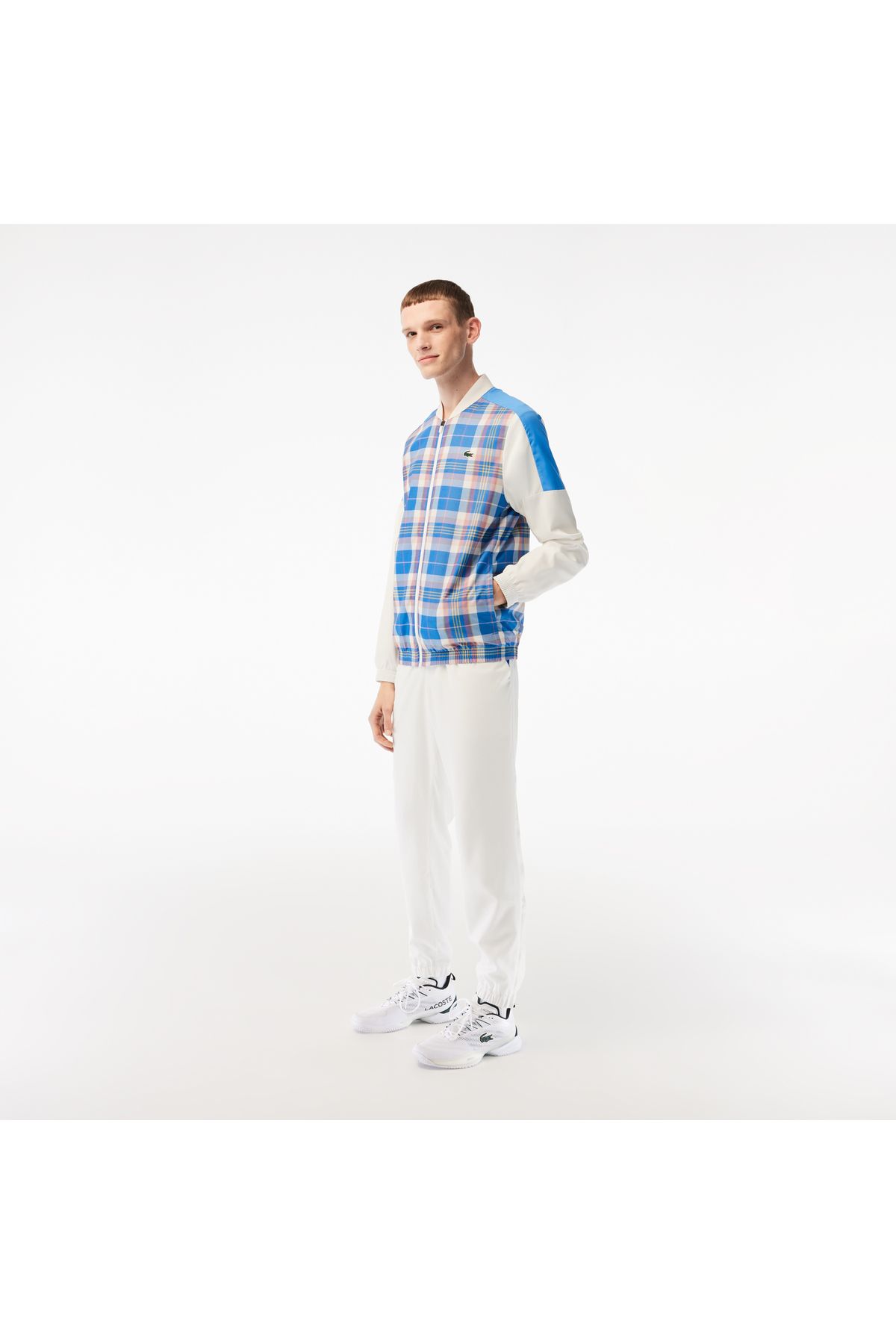 ست گرمکن چند رنگ مردانه تنیس عملکرد آقایان اورجینال Lacoste