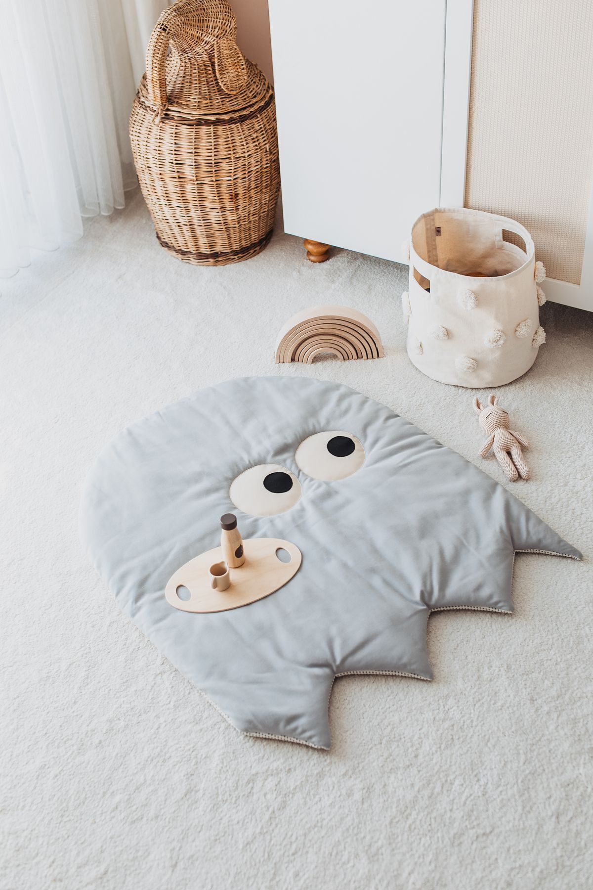 DERY BABY GREY OYUN HALISI(100*85)+AKTİVİTE MERKEZİ(BABY GYM) fotoğrafı 5 (önizleme)