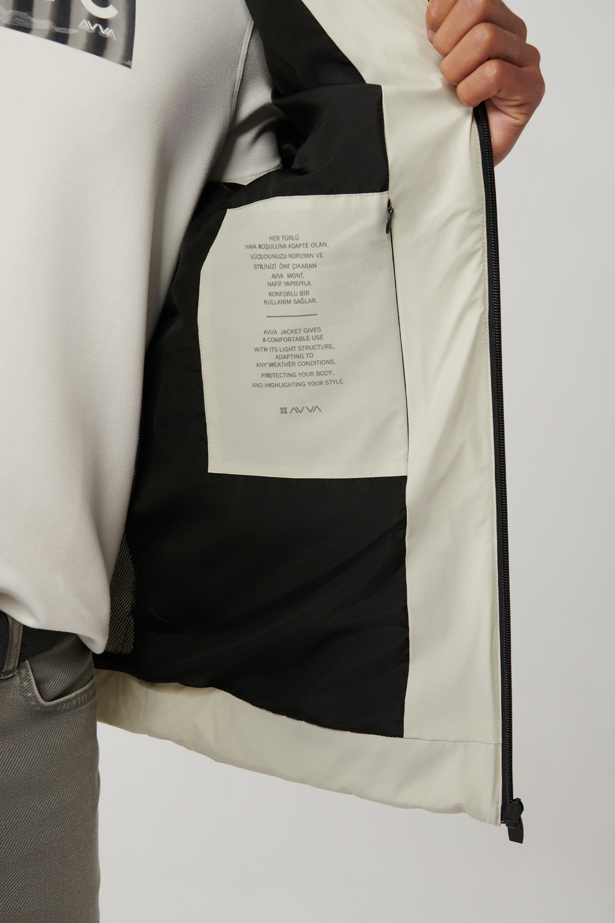 کاپشن مردانه آوا | A41Y6023 Avva - Image 6