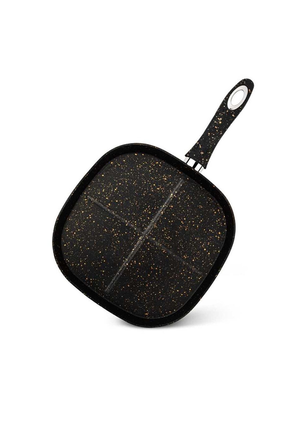 Lines-Square Granite Pancake Pancake Pancake Pan 1