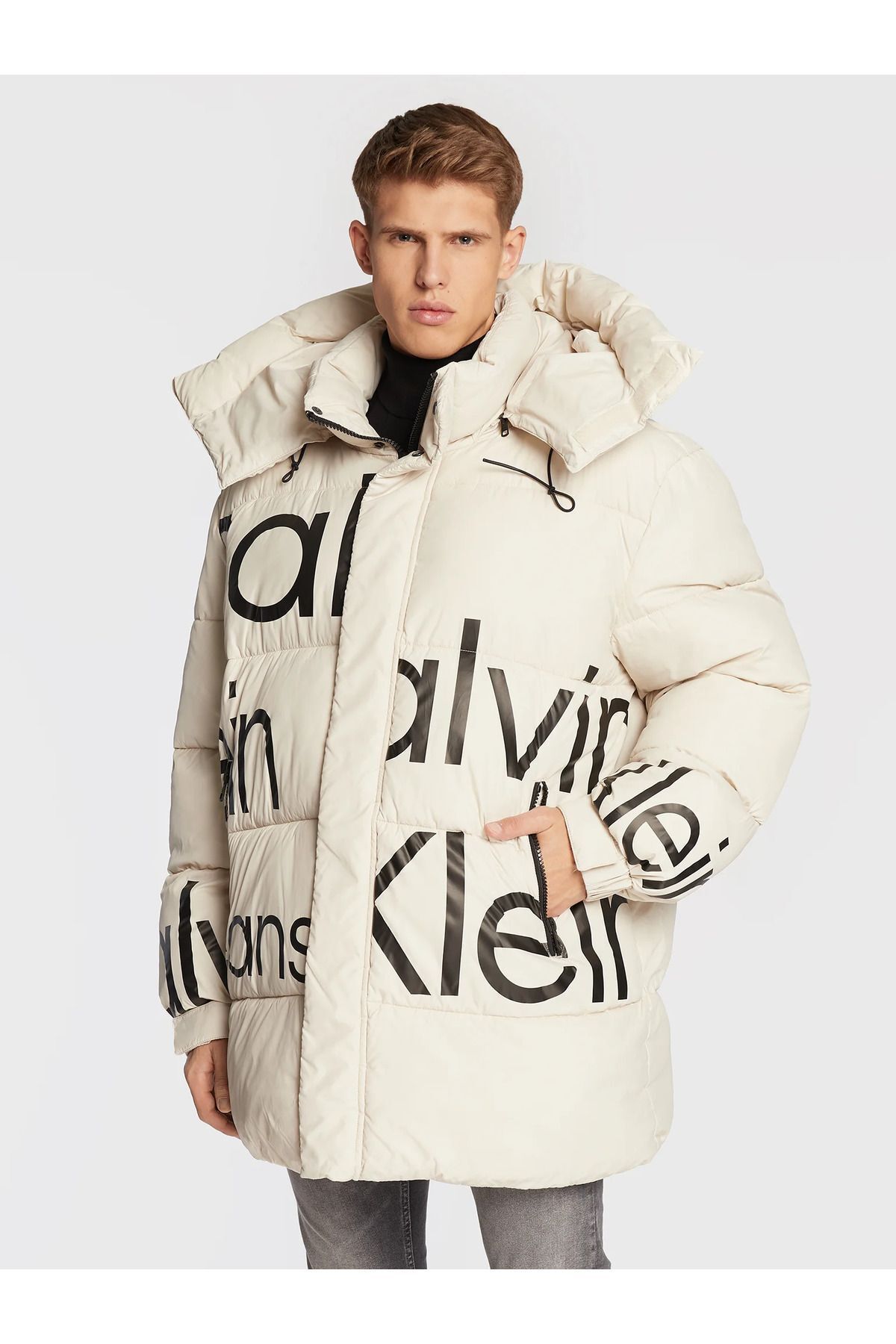 Calvin klein teddy coat on sale