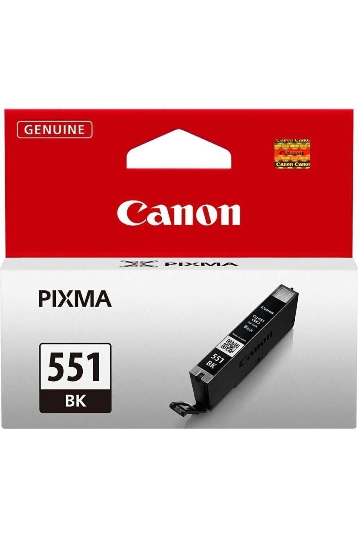 Canon Clı-551bk Siyah Orijinal Mürekkep Kartuş 6508b001