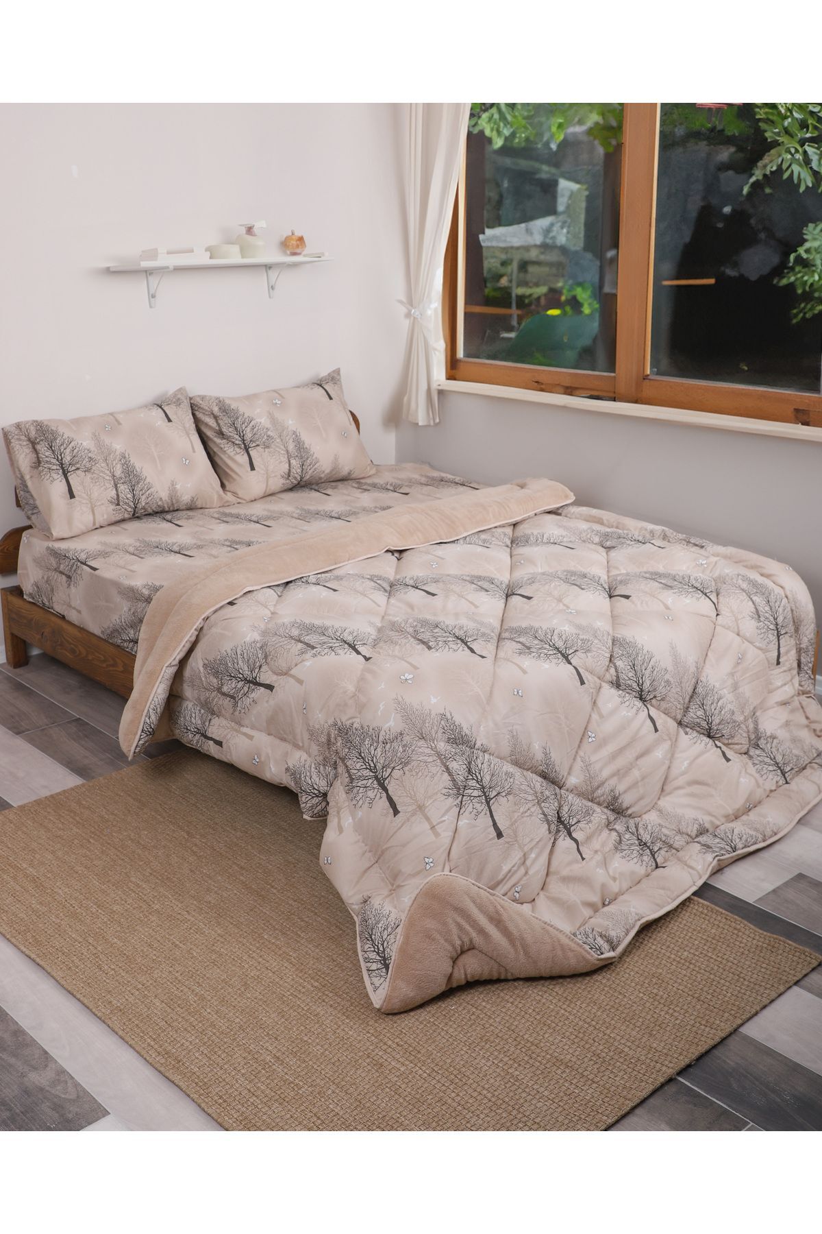 COTTON HOME Çift Kişilik Uyku Seti