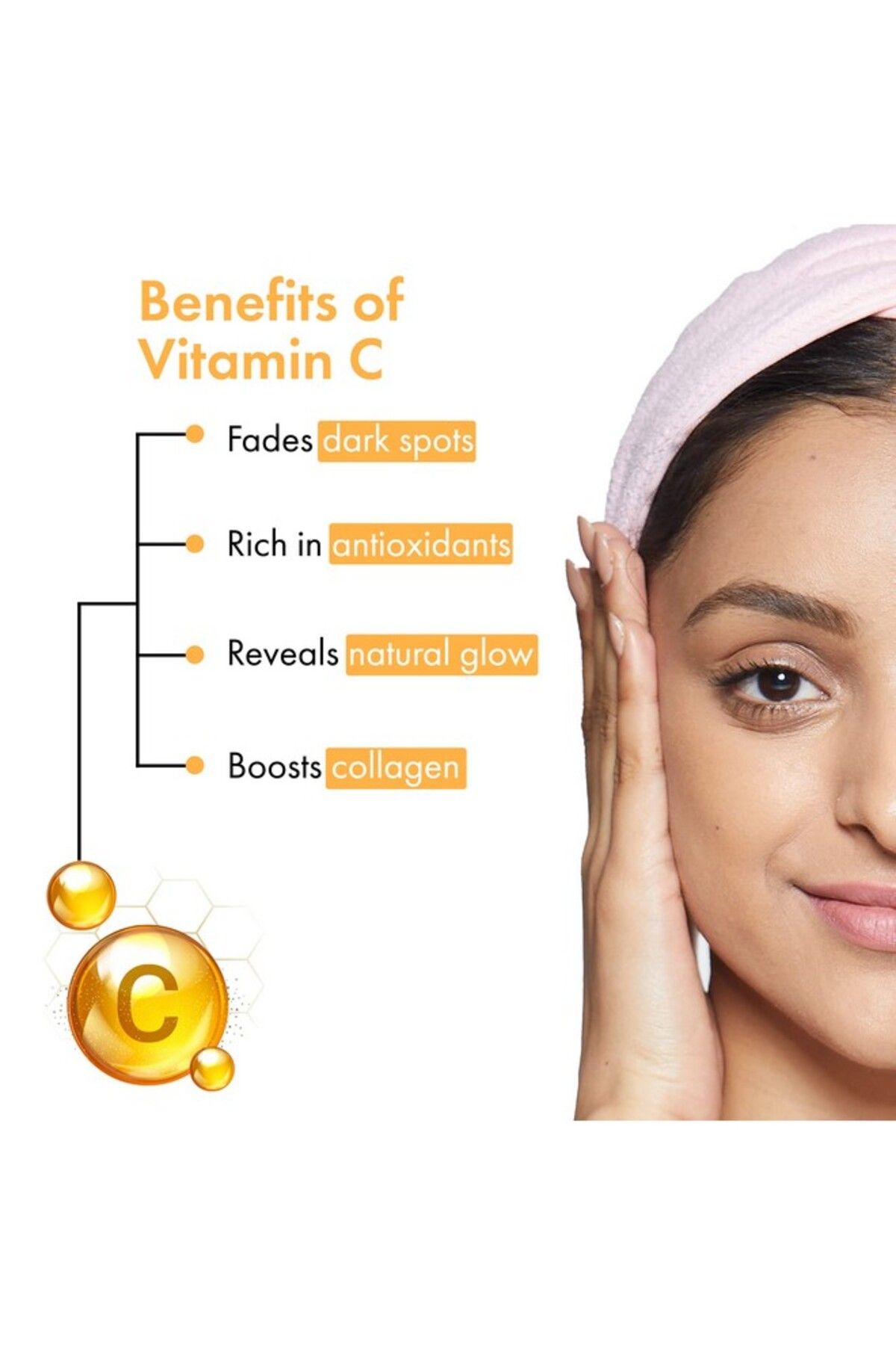 Good Vibes-20% Vitamin C Serum, 10 ml Light Weight Moisturizing Age Defying Face Serum 4