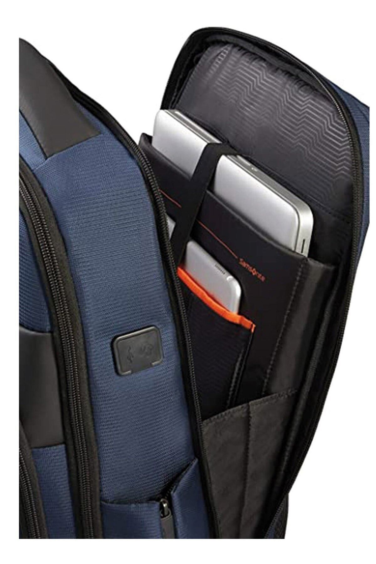 Samsonite-Mysight Kf9-01-003 14.1" Notebook Backpack - Blue with USB Port 6