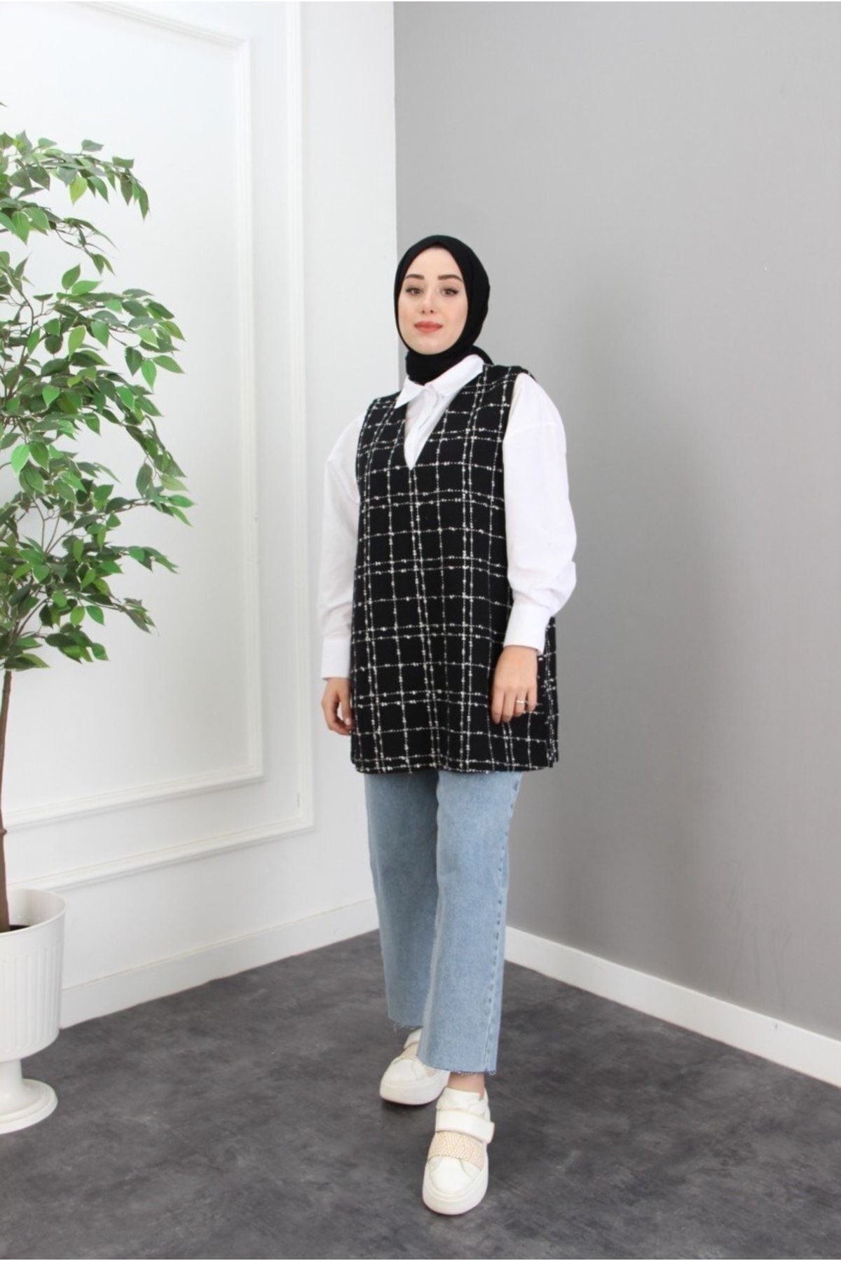 CNG MODA Kadın Tesettür Tüvit Süveter