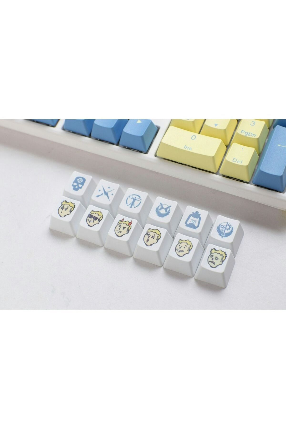 Ducky-FALL OUT, RGB, Full-size 100%, Cherry Brown Key Mechanical Gaming Keyboard 8