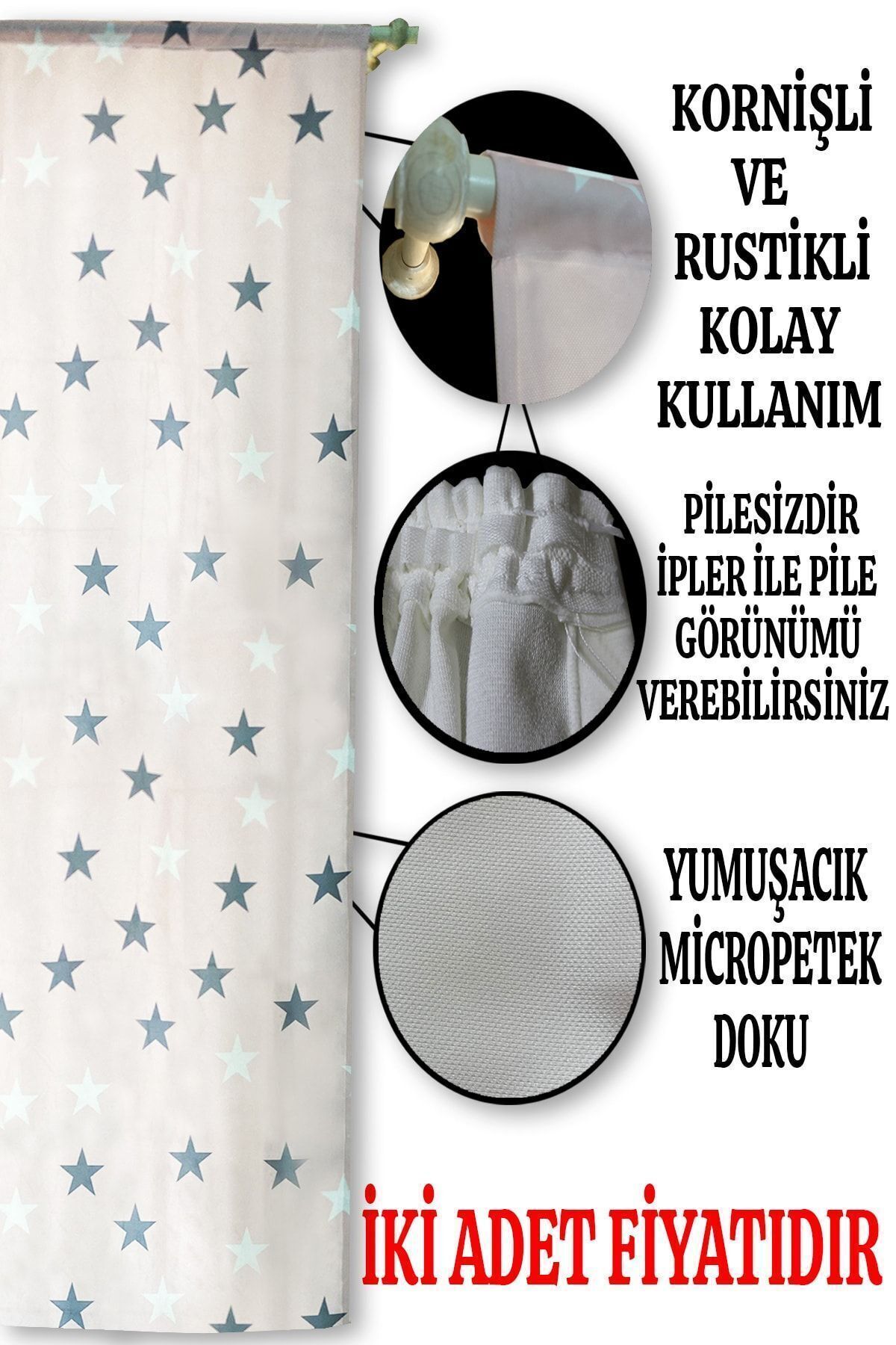Bebişim Halı Sevimli Aslan Çift Kanatlı Çocuk Odası Fon Perde fotoğrafı 2 (önizleme)