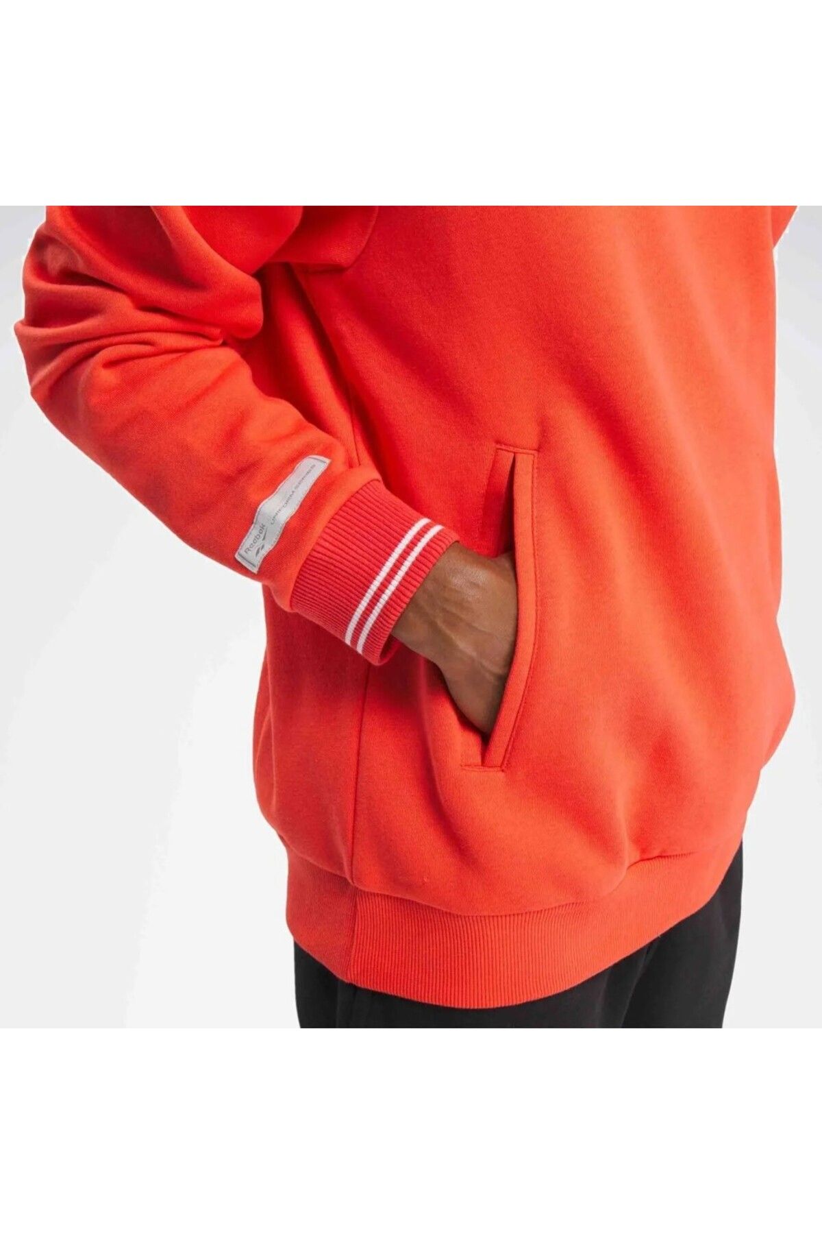 Reebok Men s Orange Hooded Sweatshirt Classics Uniform Trendyol