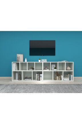 MUSVENUS TWİN ÇOK AMAÇLI KİTAPLIK RAF