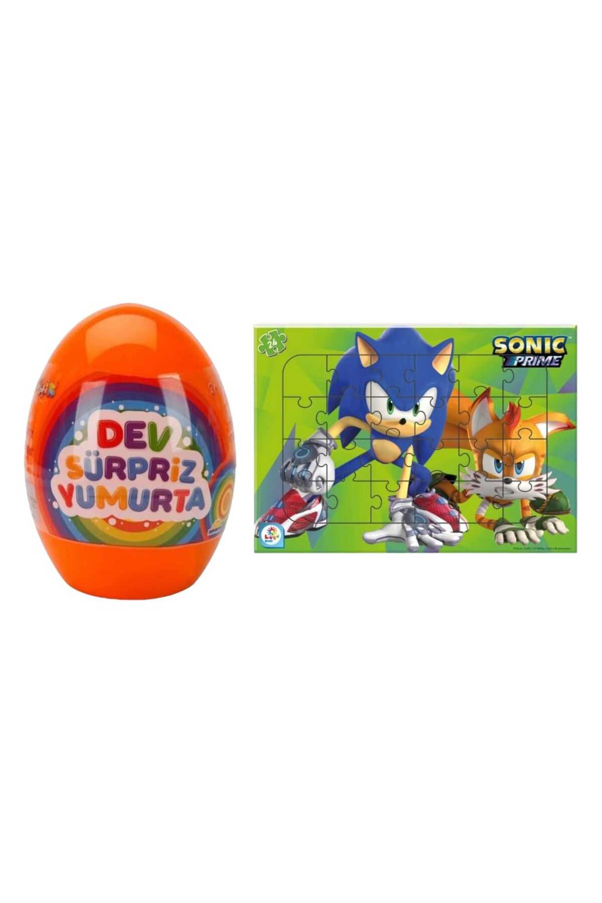 hopsende Sonic Puzzle 24 Pieces 1 Surprise Egg 2 Items in 1 Trendyol